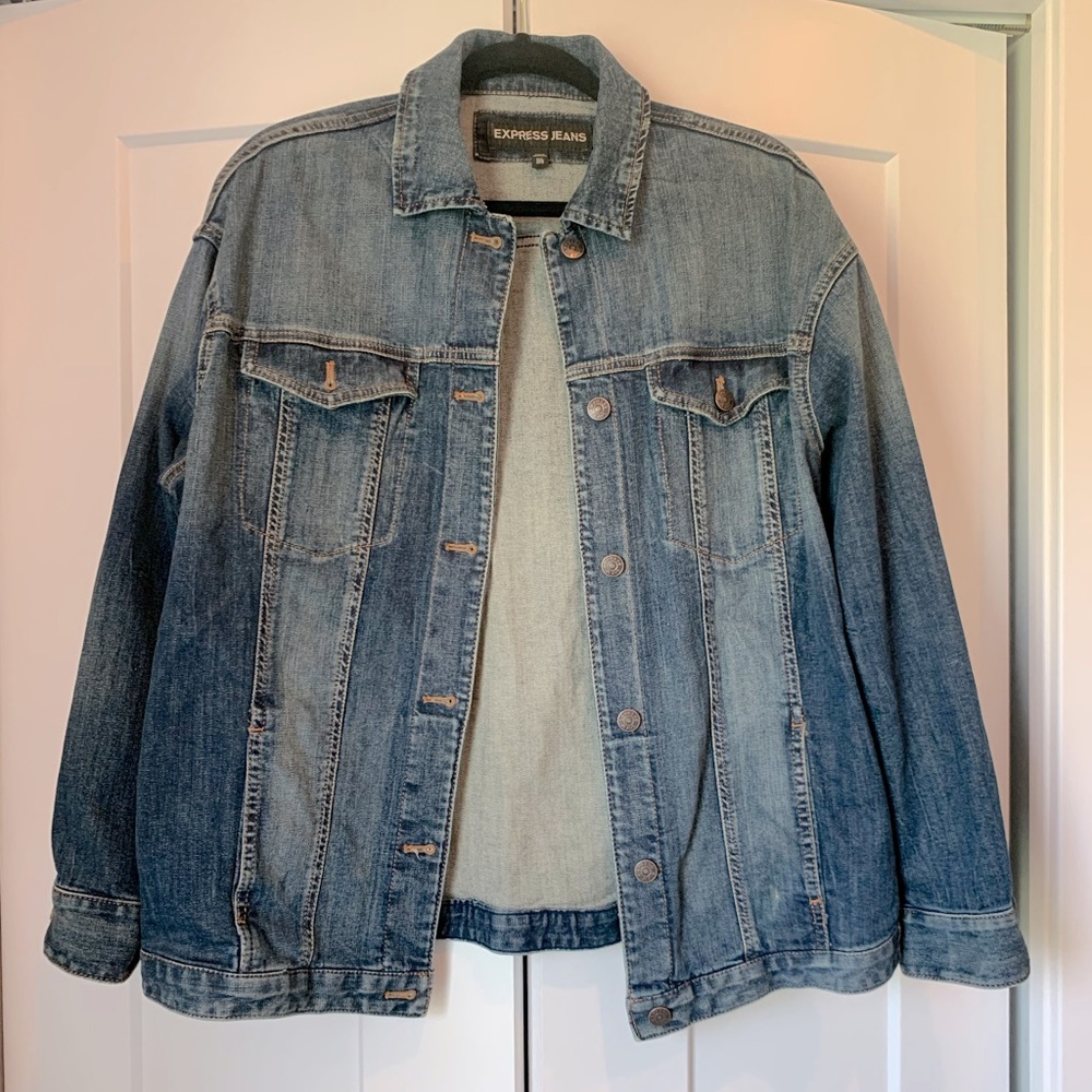 Express Boyfriend Jean Jacket